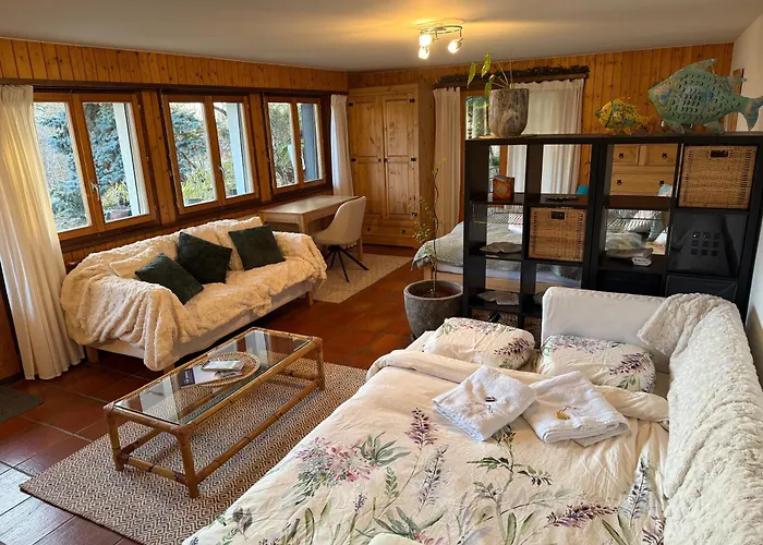 La Licorne - Cozy Alpine Hideaway In Diogne Apartment