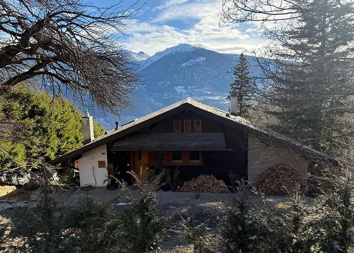 Apartment La Licorne - Cozy Alpine Hideaway In Diogne Crans-Montana